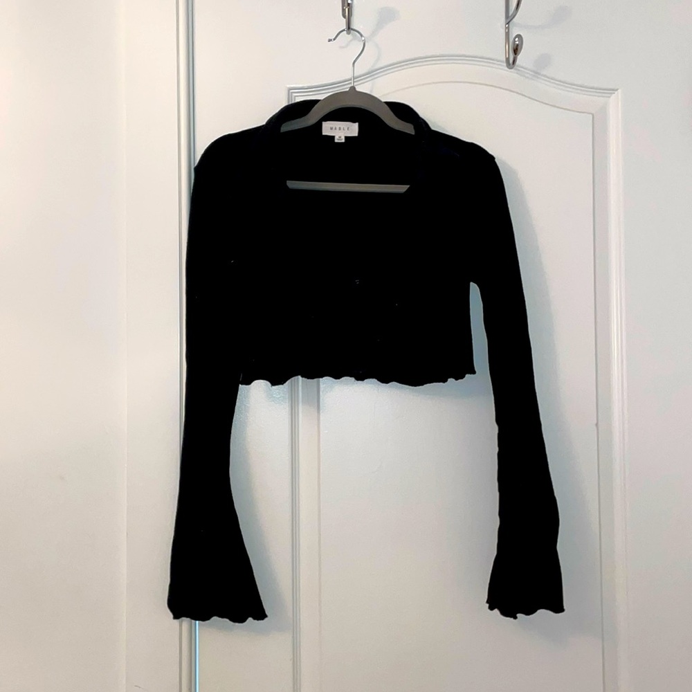 MABLE HOOK FRONT CARDIGAN SIZE M